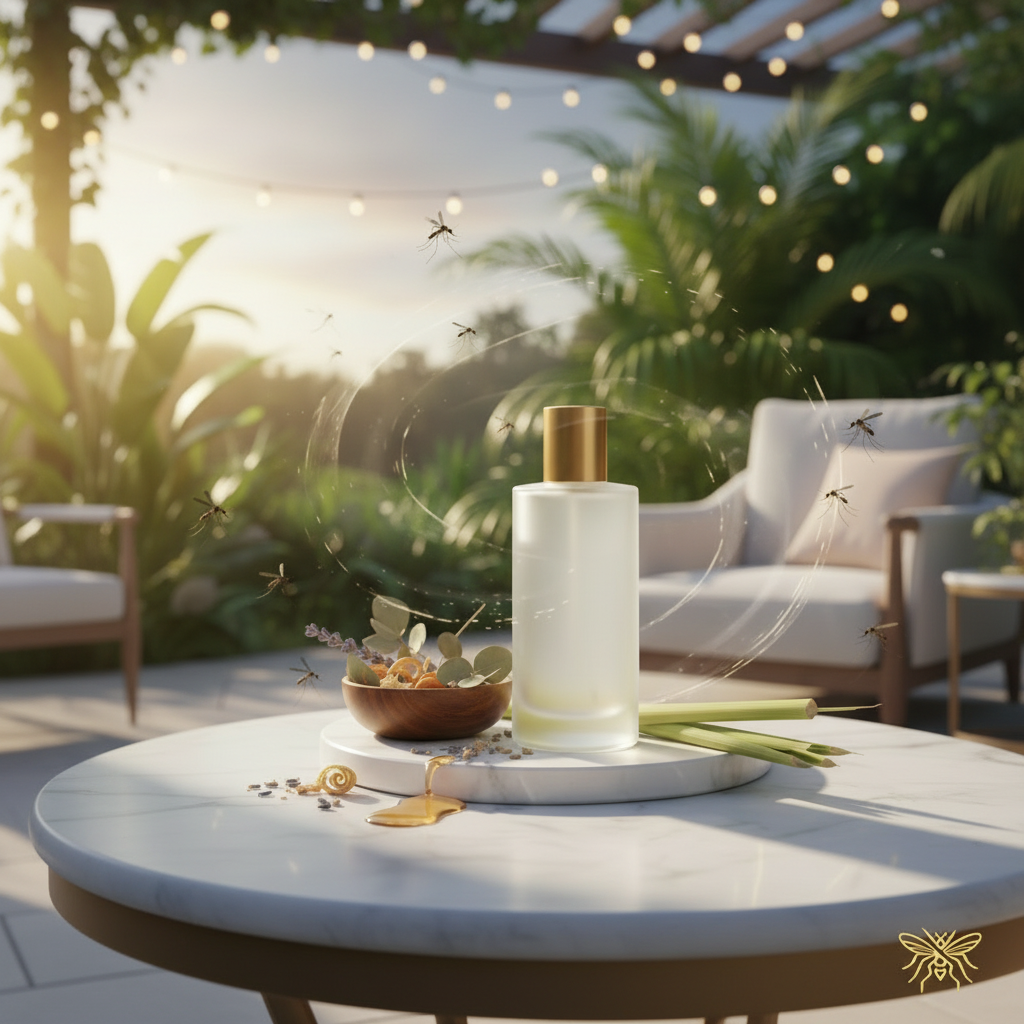 🦟 Fragrance Anti-Moustique Naturelle – Protection invisible, parfum irrésistible
