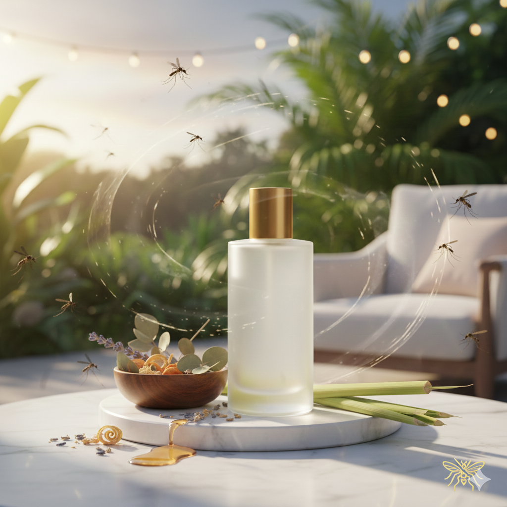 🦟 Fragrance Anti-Moustique Naturelle – Protection invisible, parfum irrésistible