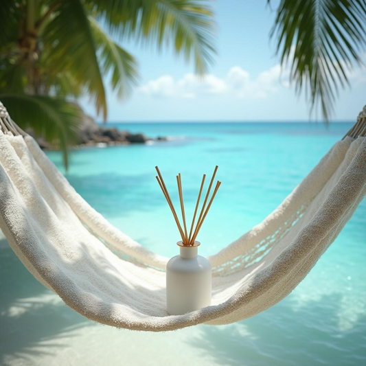 🌊 Fragrance Naturelle Bleu Lagon – Fraîcheur marine et sérénité tropicale